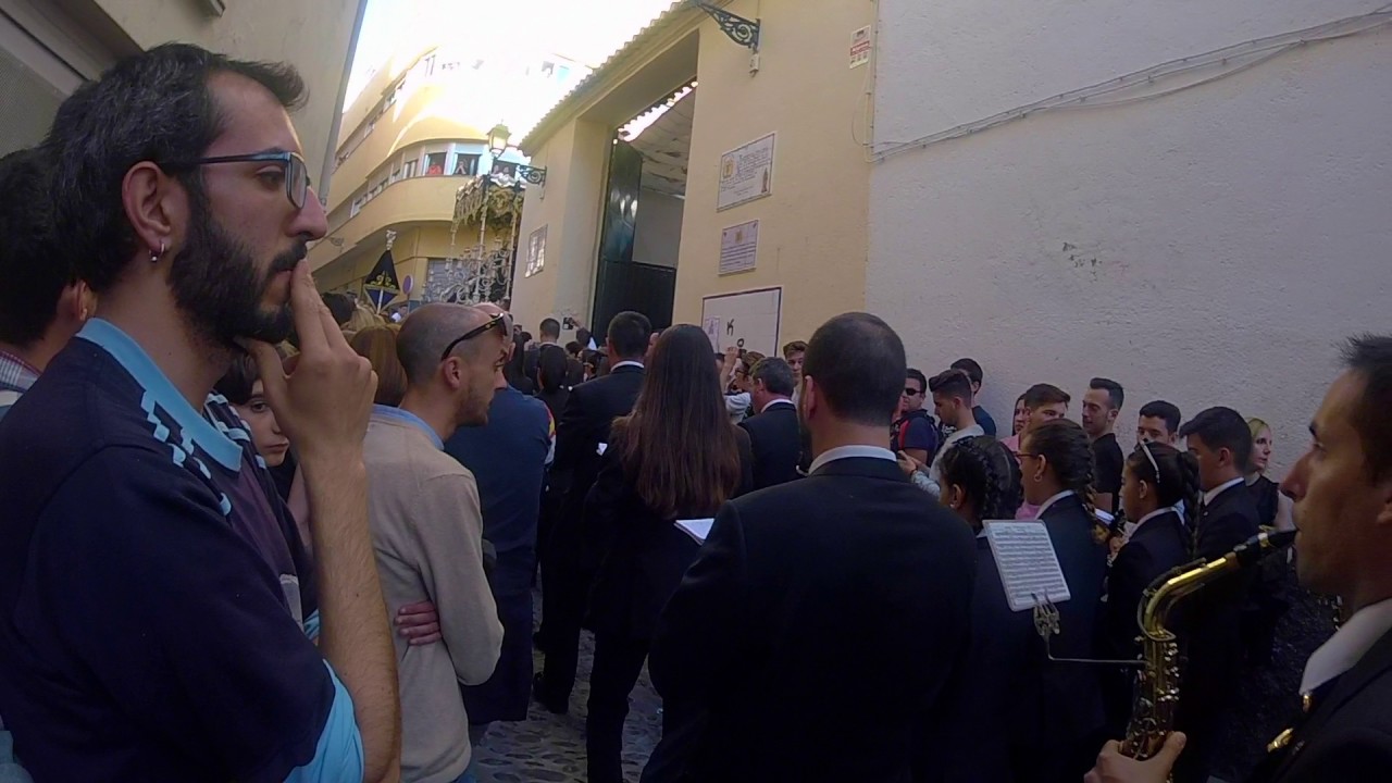 Salida Amargura 2017 (Granada). Suena 'Amarguras' - Banda de Armilla