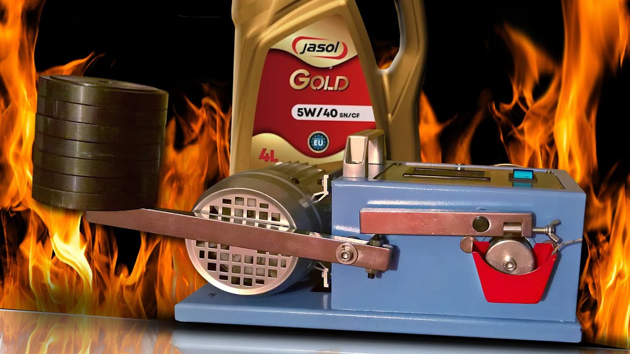 Jasol Gold 5W40 Engine Oil Test 100&deg;C Piotr Tester #automobile