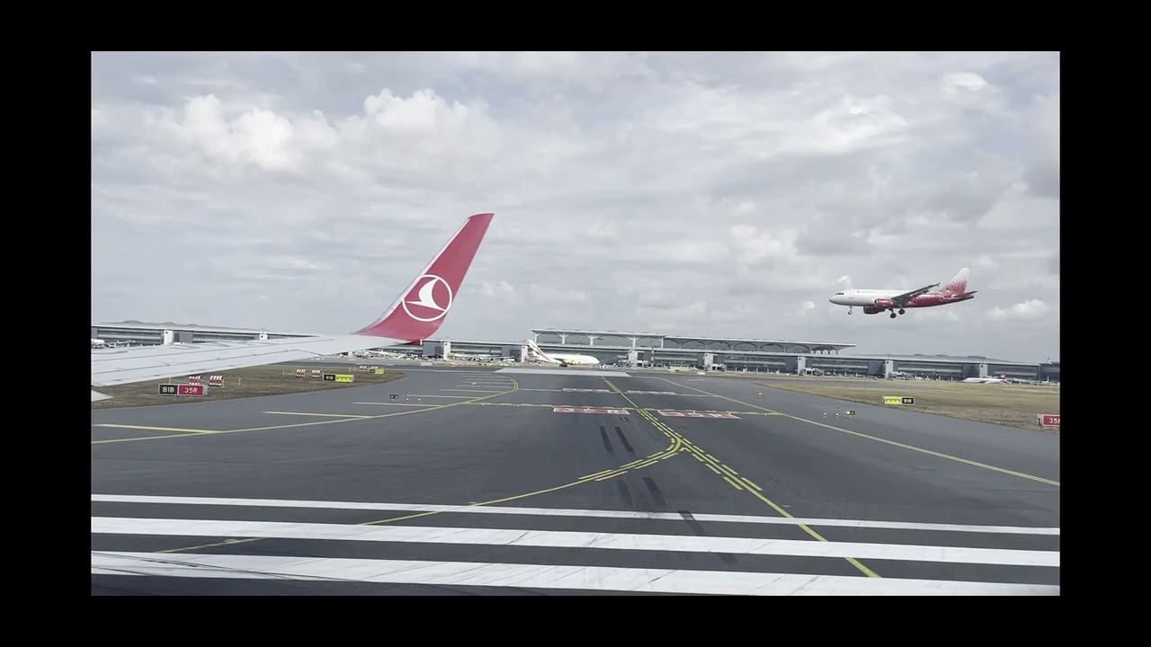 ✈️ Flugzeugstau in Istanbul – Start mit der Boeing 737-800 nach Leipzig!