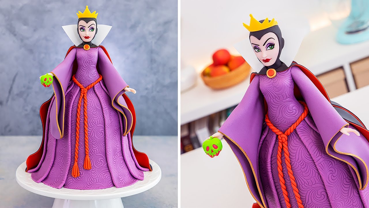 Would you dare EAT this CAKE? It might be poisoned... 🍎  Muahahaha!