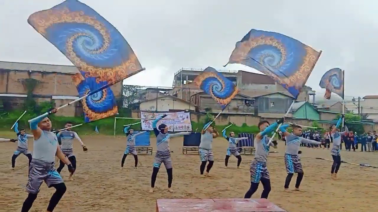 MB.GBM MAN 3 juara Contes colour guard kejuaraan di Karo 2022