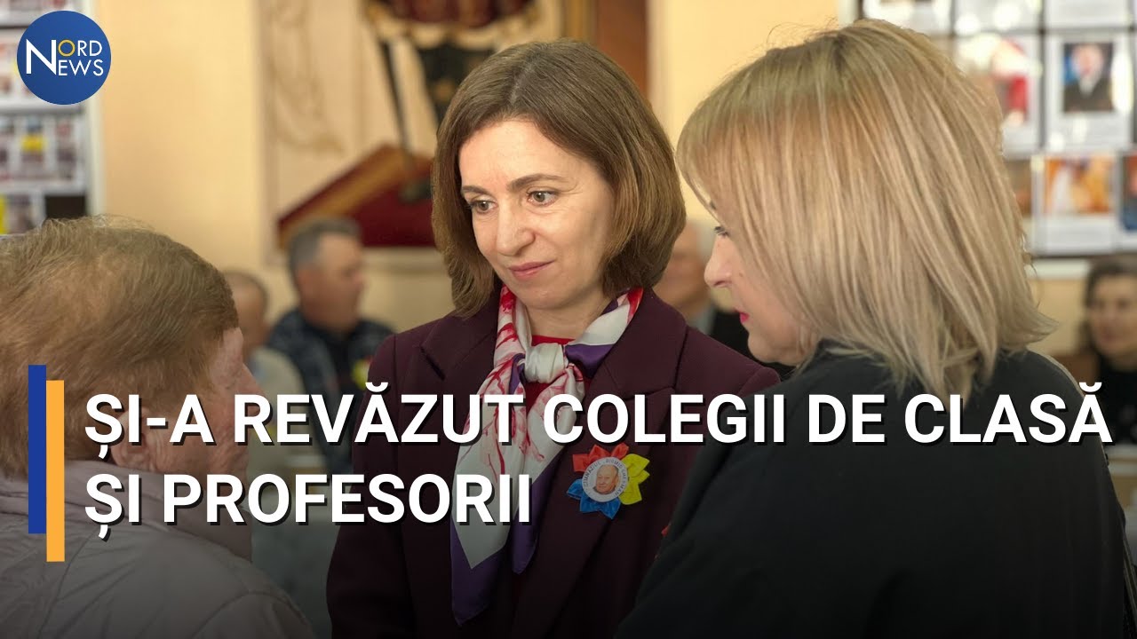 Și-a revăzut colegii de clasă și profesorii