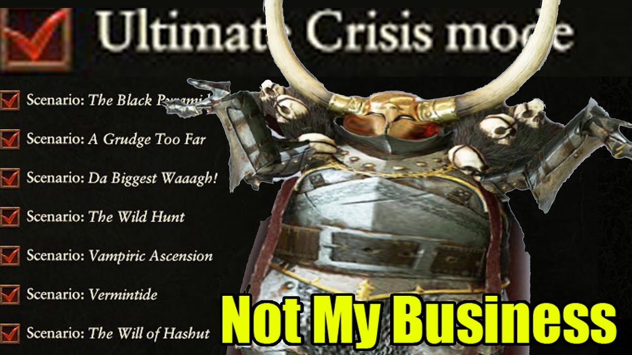 The Ultimate Endgame Crisis in Immortal Empires Campaign