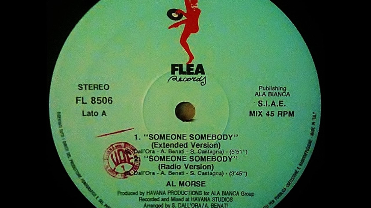 Al Morse - Someone Somebody  ( Extended Version )