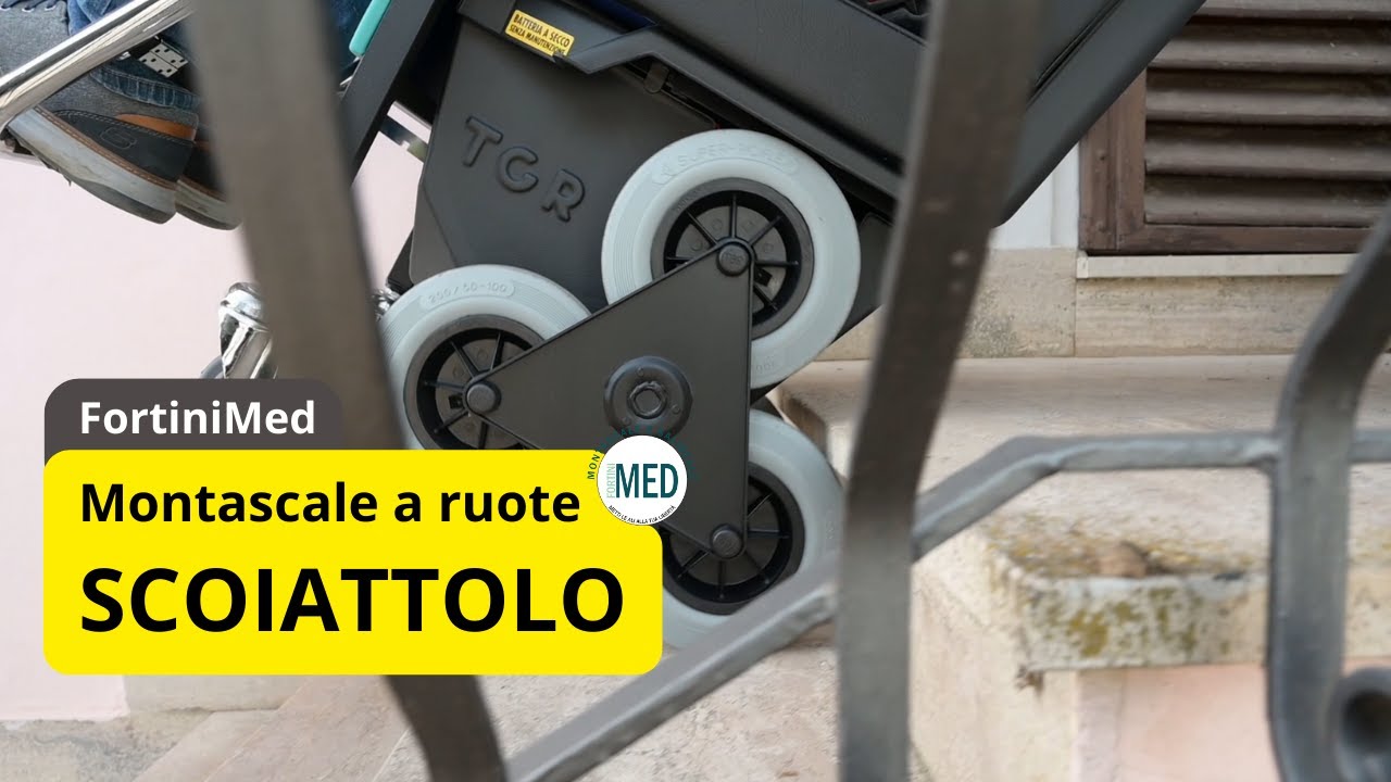 Montascale libero a ruote Scoiattolo