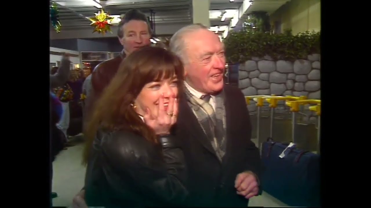 Returning Home to Co. Mayo for Christmas, Ireland 1993