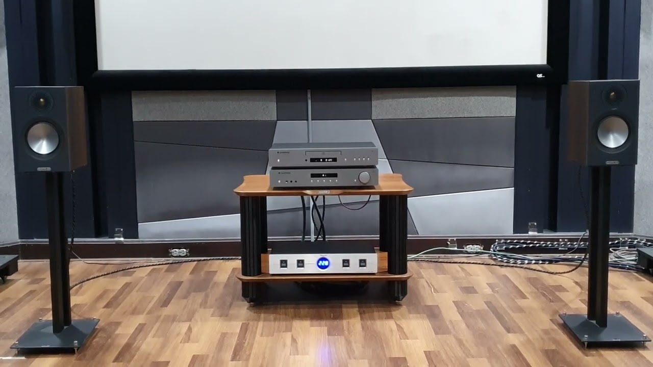 Minitor Audio Bronz 50 6G + Cambridge Audio AX-A35 & AX-C35 // Drum & Vocal Test