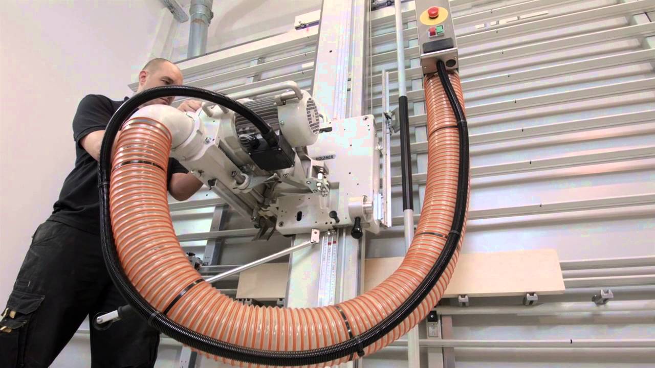 HOLZ HER Hersan Sierras Verticales CUT 1254 1255 1260 Automatic