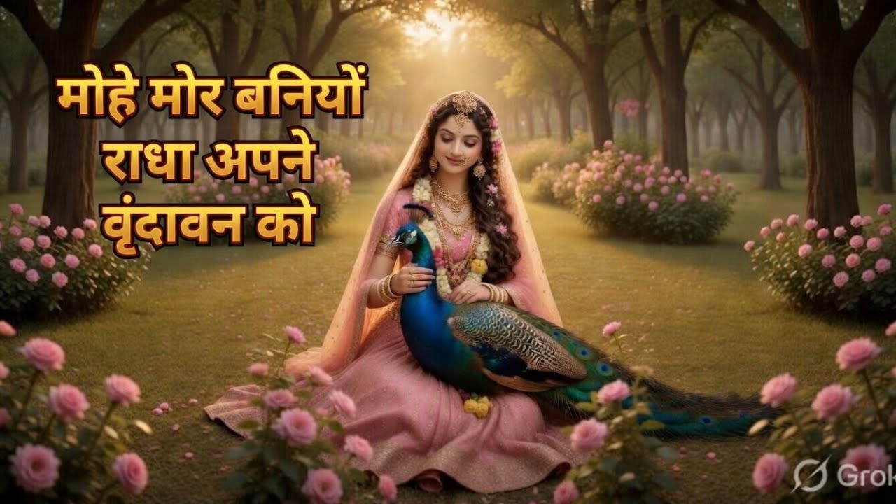 मोहे मोर बनियो राधा | Mohe mor baniyo radha apane Vrandavan  ko। @jay_भक्ति #radharani Radharani