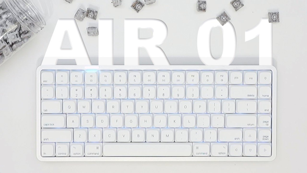 Air 01 &mdash; механическая клавиатура, разработанная для Mac.