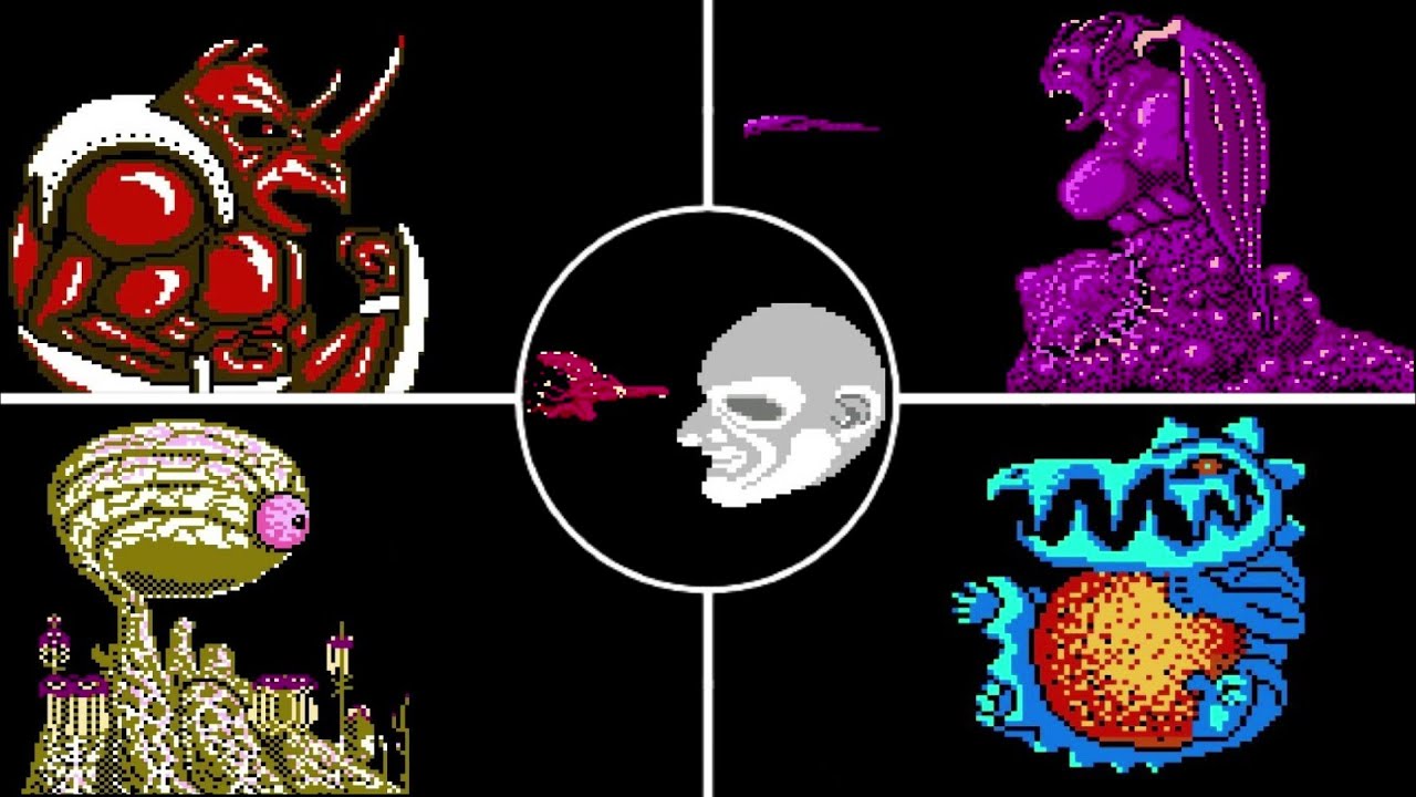 Altered Beast (Juuouki) (NES) All Bosses (No Damage)