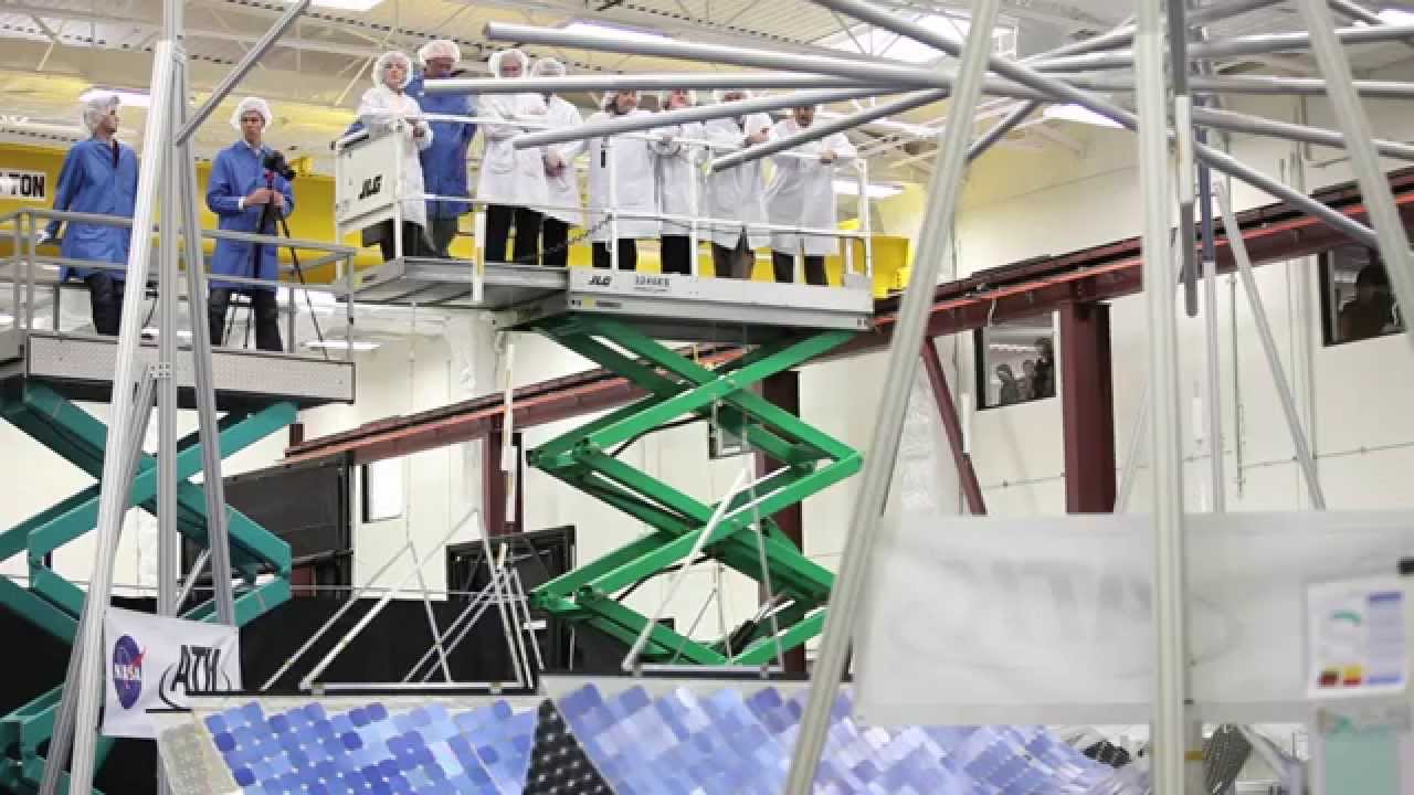 ATK's Largest Solar Array Technology - MegaFlex&trade;