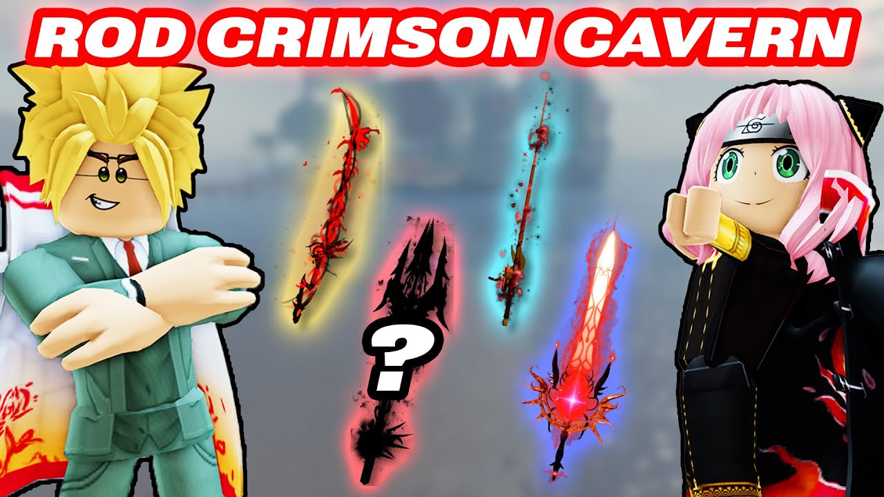 GUIDE CARA DAPAT SEMUA ROD DI CRIMSON CAVERN ROBLOX FISCH