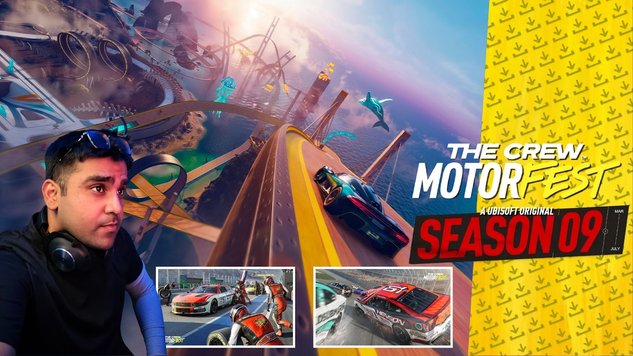 Обновление 9-го сезона Crew Motorfest: плейлист Nascar + новый остров и трасса Forge.