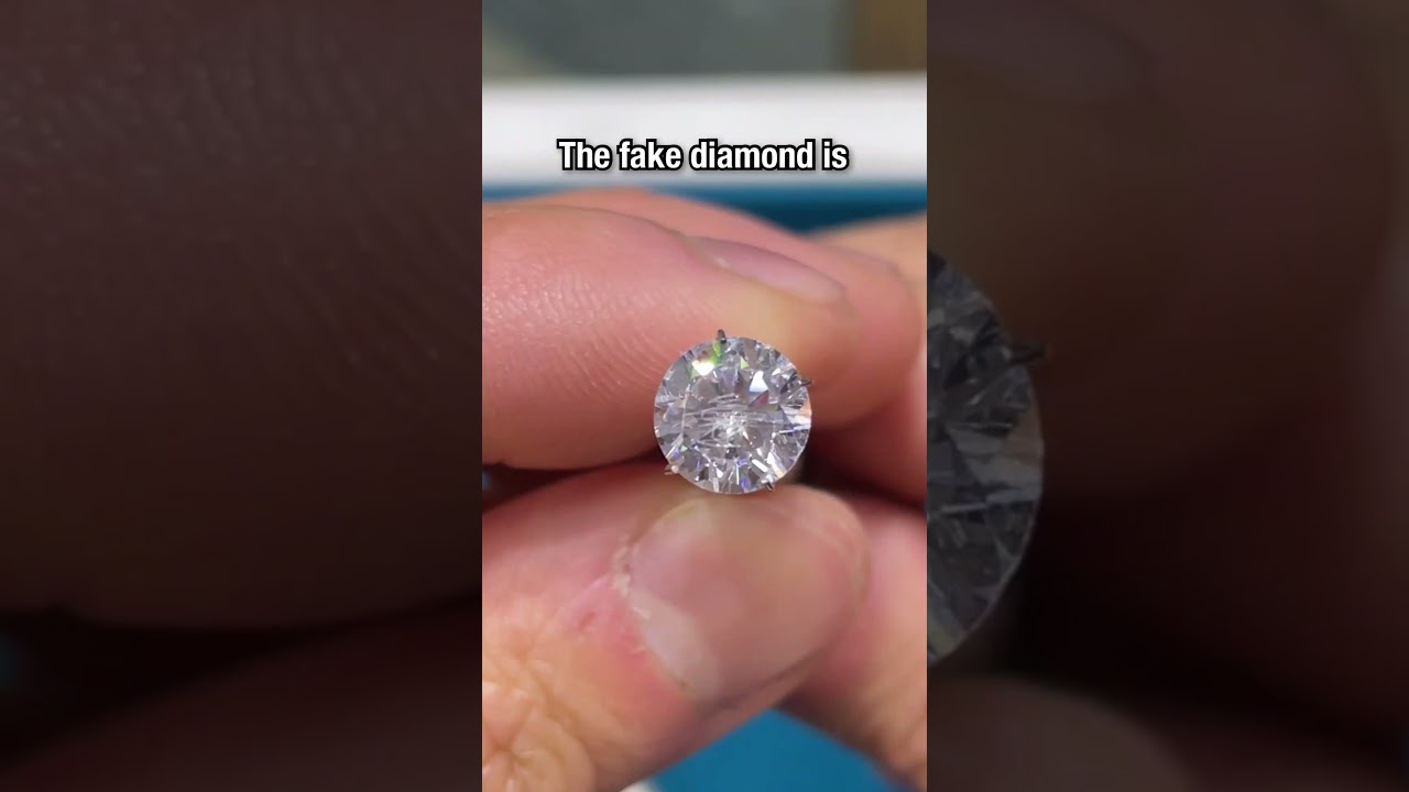 How to Tell if a Diamond is REAL or FAKE using the SCRATCH TEST