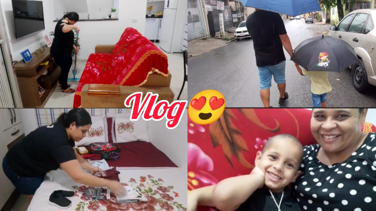 UM VÍDEO DE ROTINA/VOLTA AS AULAS DO MUMU😍 #larcomamor #rotinadodia #vlog #donadecasa 