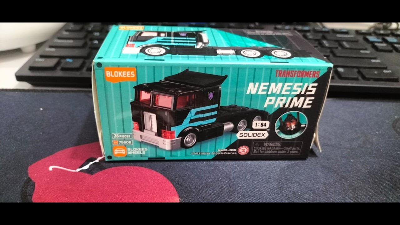 Review  Transformers Blokees Wheels Nemesis Prime 