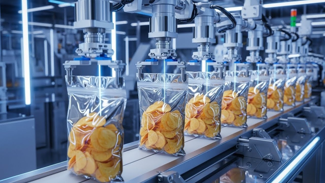 👉Crispy products made from potatoes [World Factory]🍟