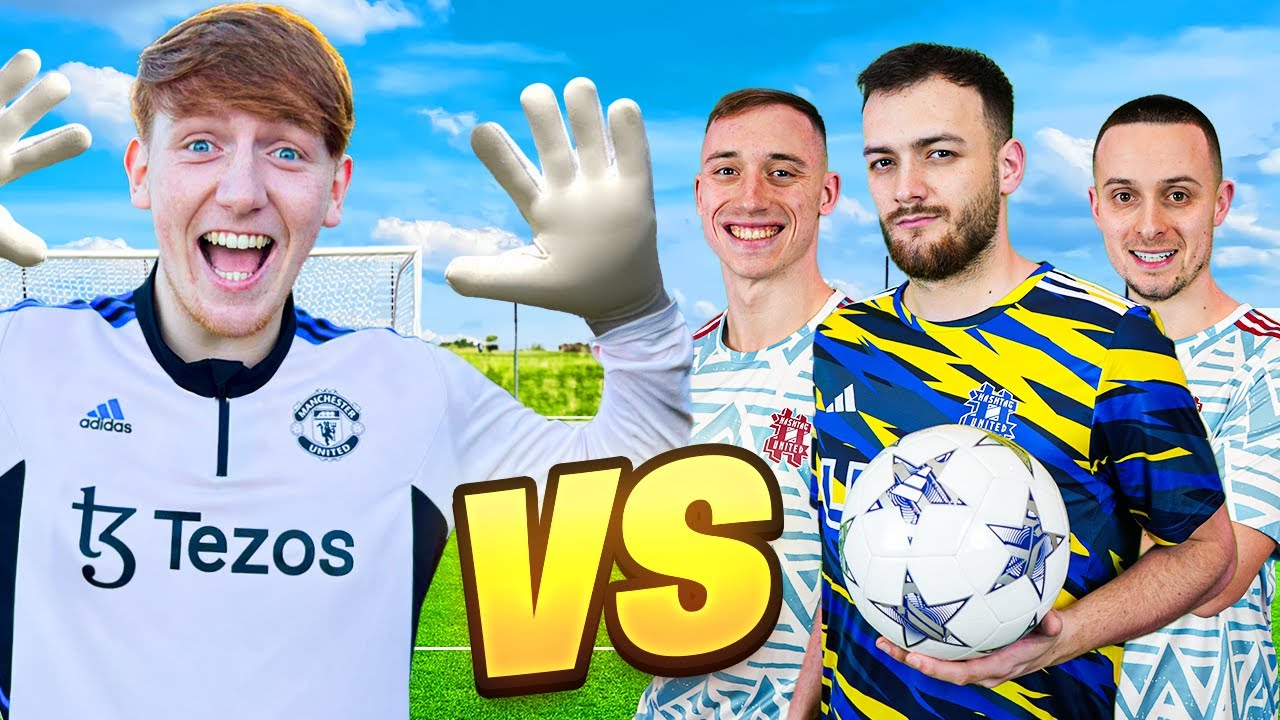 We Took 100 Shots Vs AngryGinge and Scored ___