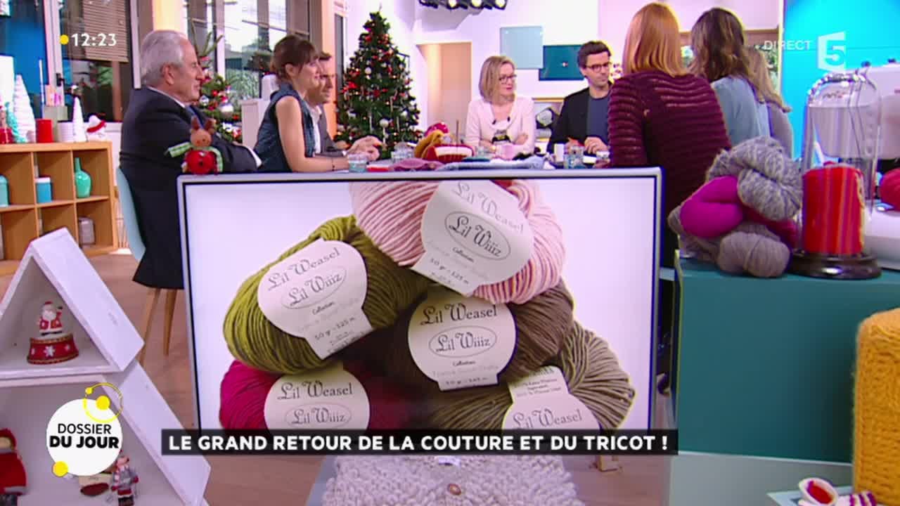 Dossier du Jour : Le grand retour de la couture et du tricot !