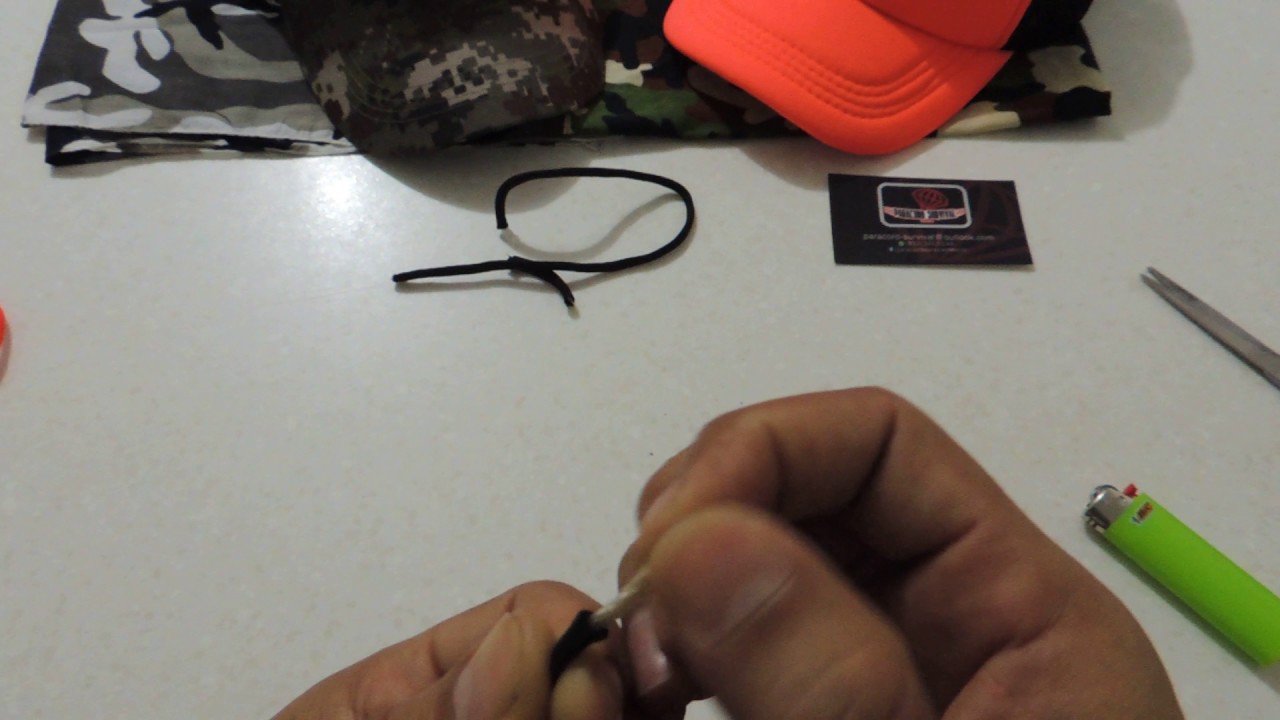 paracord 550 de calidad vs paracord de baja calidad , comparacion
