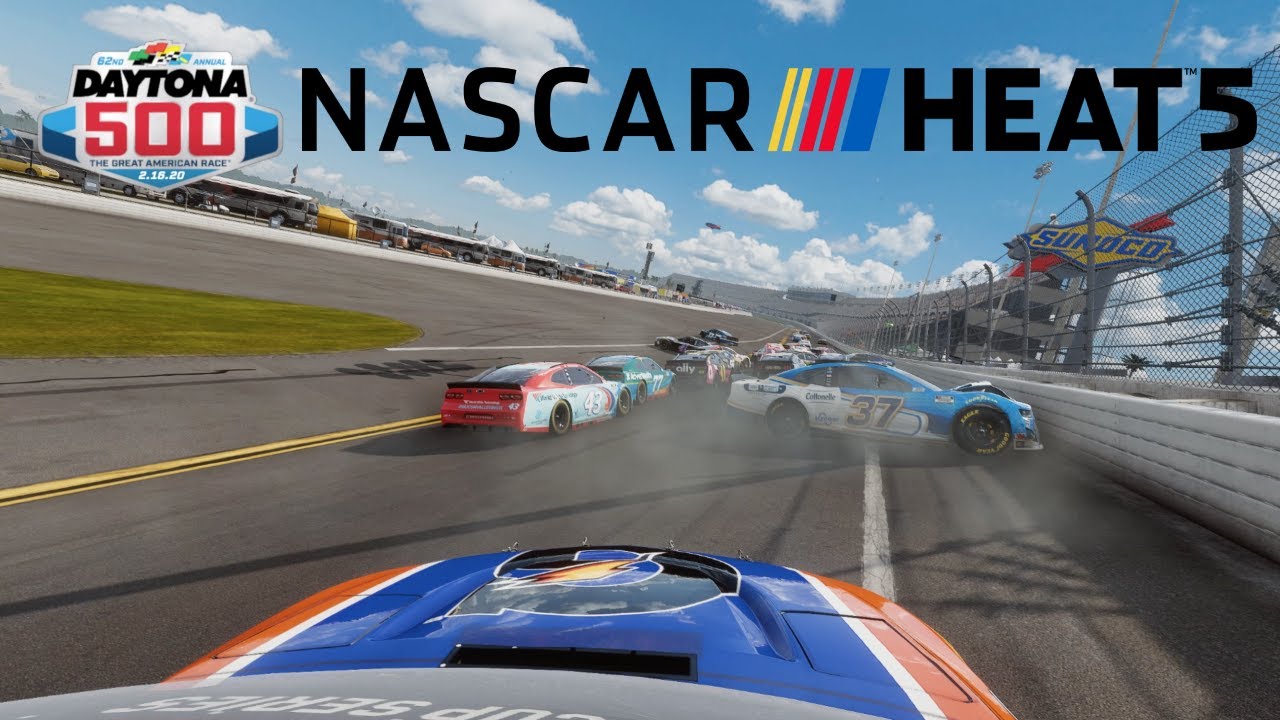 NASCAR Heat 5 - Daytona 500 Full Gameplay!