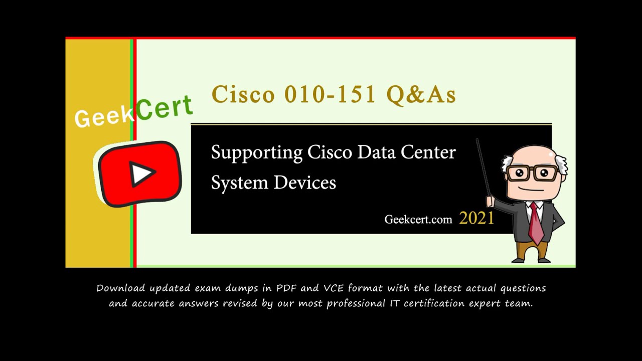 [2021] Latest Cisco 010-151 exam questions and answers and exam dCiscoount codes