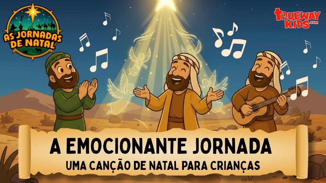 A Emocionante Jornada | M&uacute;sica Infantil de Natal &ndash; Os Pastores e o Grande An&uacute;ncio  | Trueway Kids