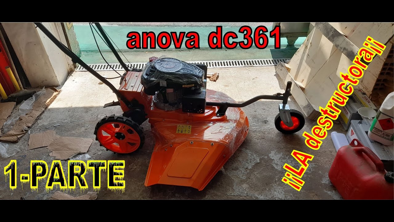 Desbrozadora de cuchilla anova dc361