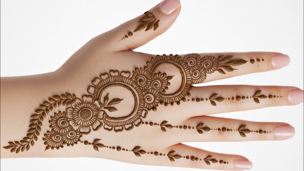 Eid Special Mehndi Design 2026 | Easy Arabic Mehndi Design for Eid | beautiful mehndi design 