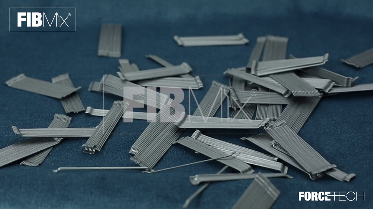 Fibmix Steel Fiber  - 3X glued - 3X loose - SFRC - Concrete Flooring