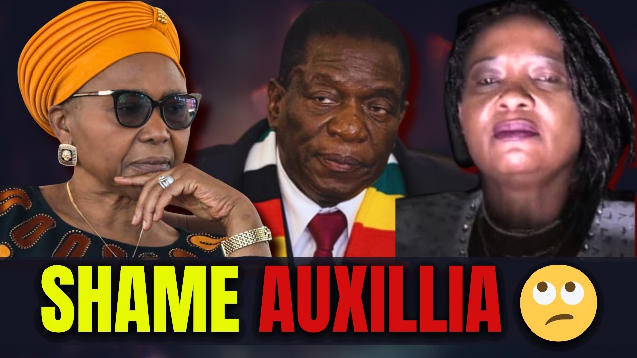 🎴SCANDAL ALERT! Auxillia Mnangagwa CAUGHT Red-Handed Using Criminal Interview to SAVE Husband ED 😳