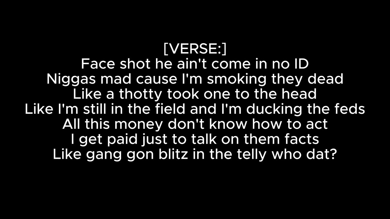 FRIDAY NIGHT (LYRICS) - EDOT BABY