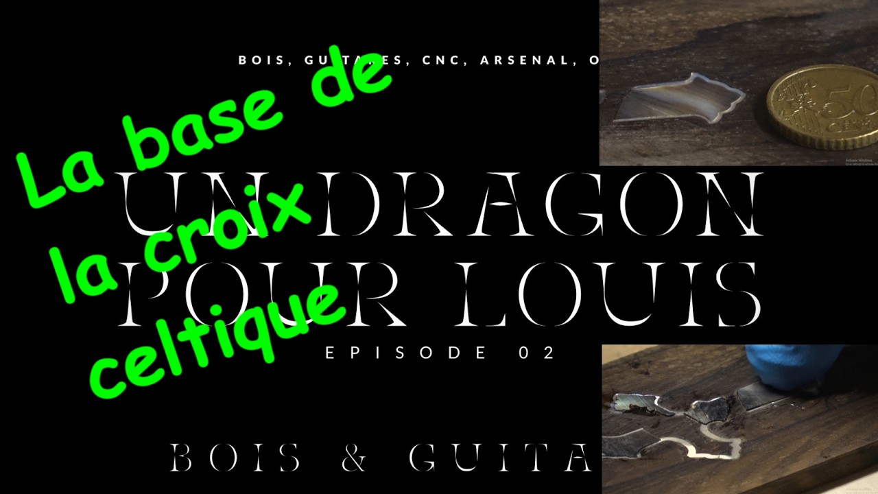 Une Touche pour Louis (2): une incrustation entièrement en nacres pour la Gibson SG