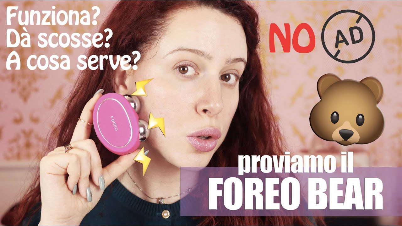 CEDIMENTO FACCIALE? Guarda QUA!!! TUTTO quello che devi sapere sul FOREO BEAR!!! 🐻| Erikioba
