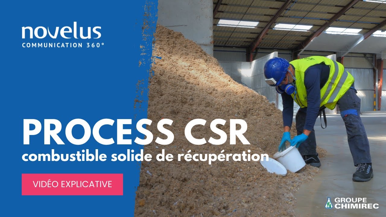 Fabrication de combustible solide de récupération (CSR)