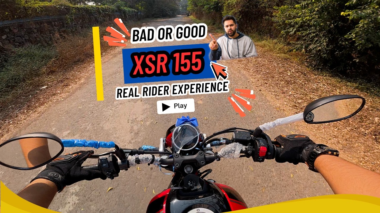 XSR 155 Yamaha Ride Review #YamahaXSR155