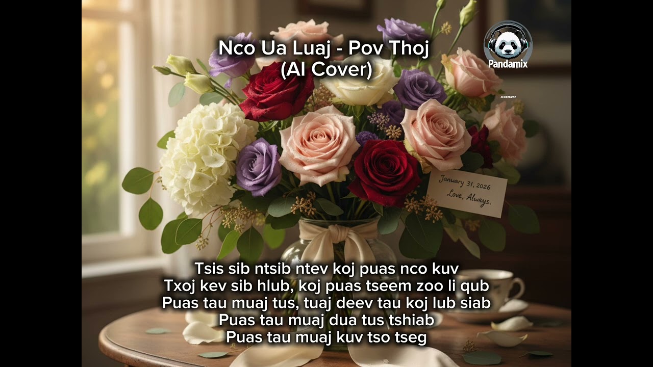 Nco Ua Luaj - Pov Thoj (AI Cover)