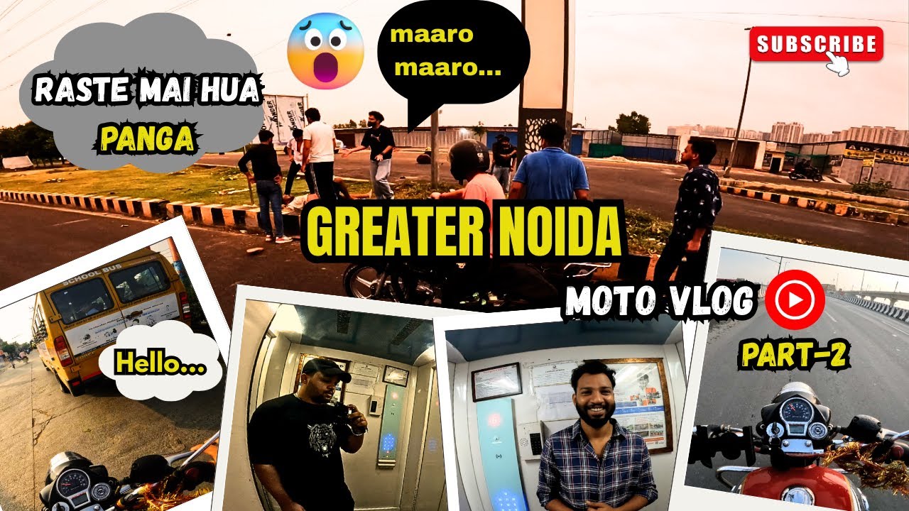 Road rage gone wrong❌|| bikers road rage fight || greater noida (Part-2)