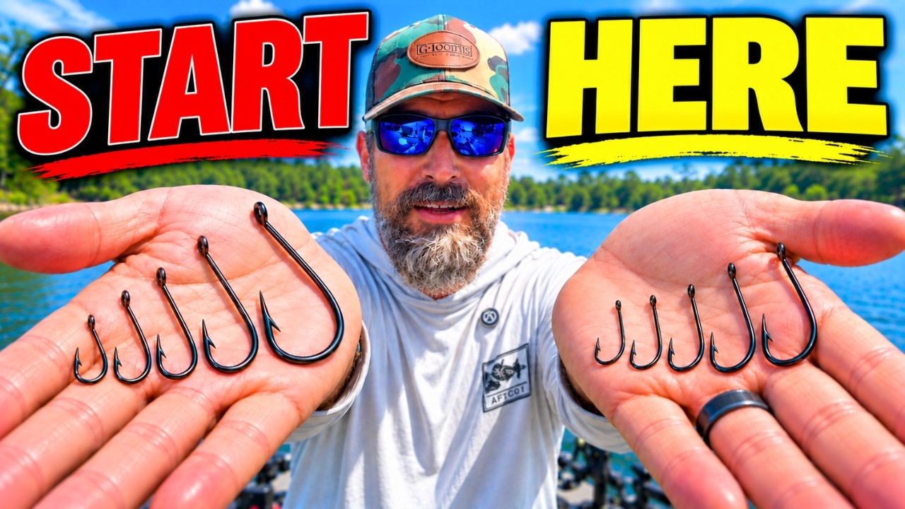 Fishing Hook Sizes Made EASY &mdash; Stop Guessing