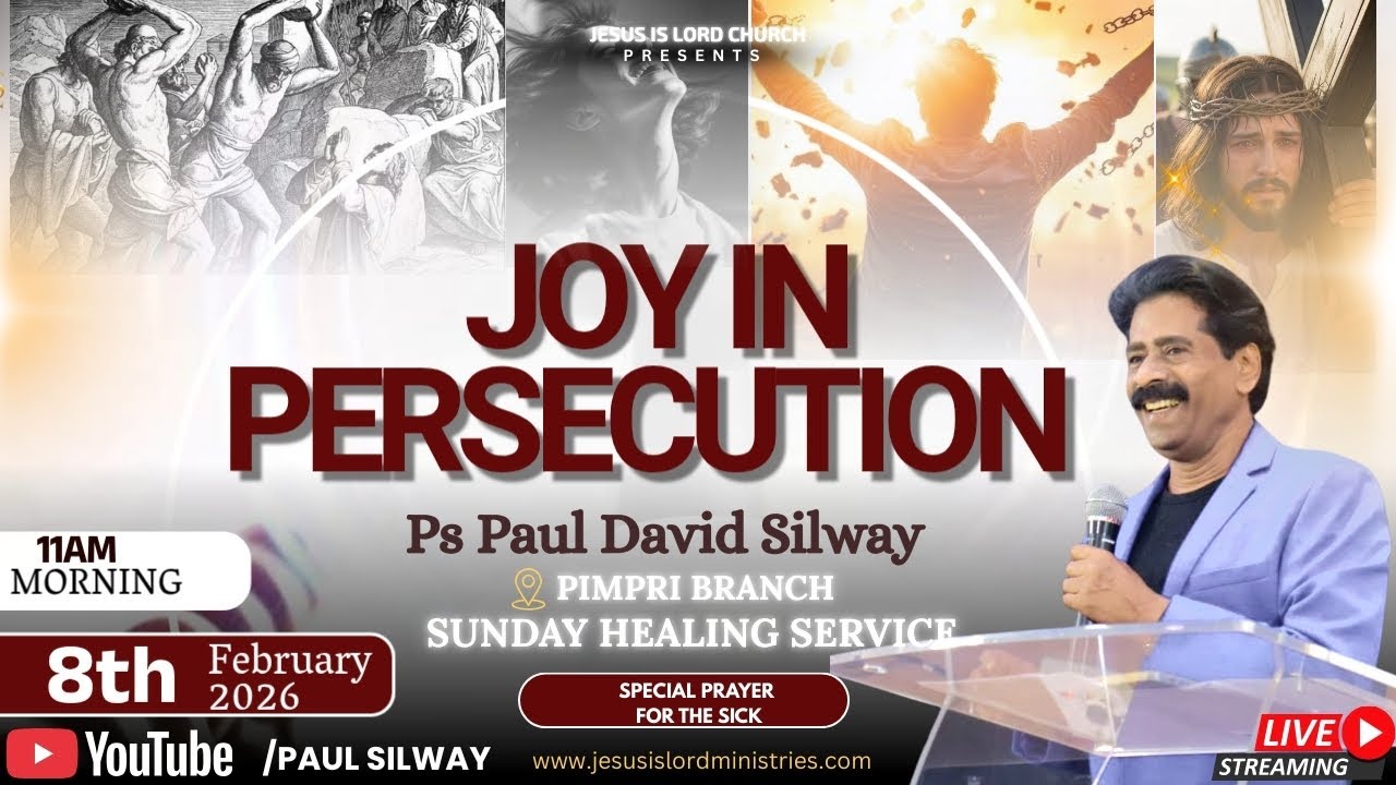 ✨ सताव के बीच भी आनंद | Joy in Persecution ✨ Pastor Paul Silway