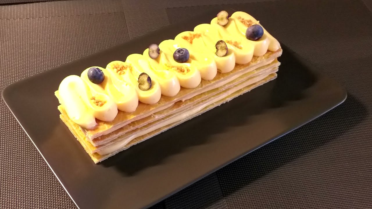 Mil-Folhas de Baunilha / Vanilla Mille-Feuille