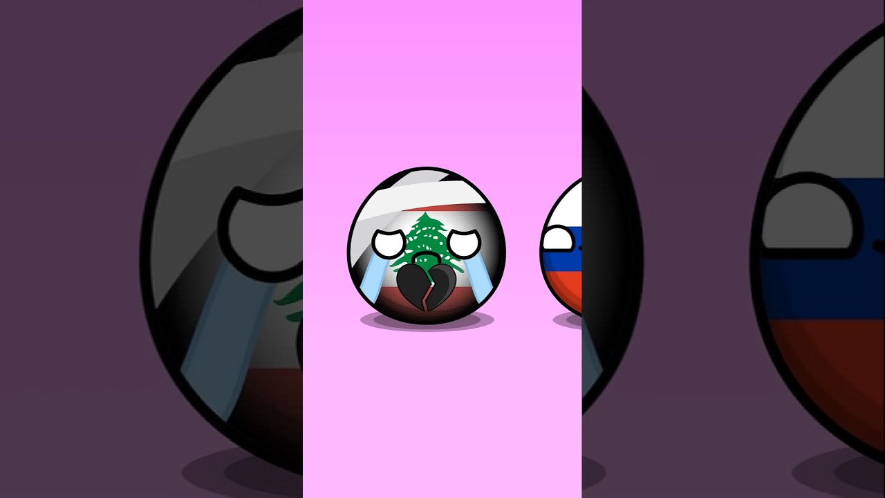 Countries treat the heart of lebanon #countryballs