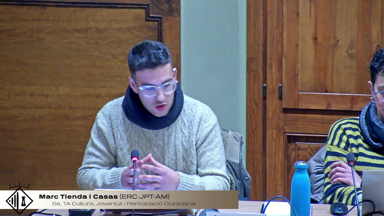Ple Municipal ordinari del 26 de gener de 2026