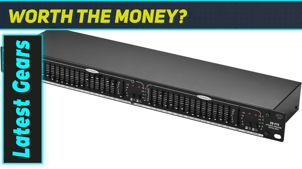 Btuty Audio Equalizer EQ-215: Your Next Best Dual Channel 15-Band Graphic EQ!