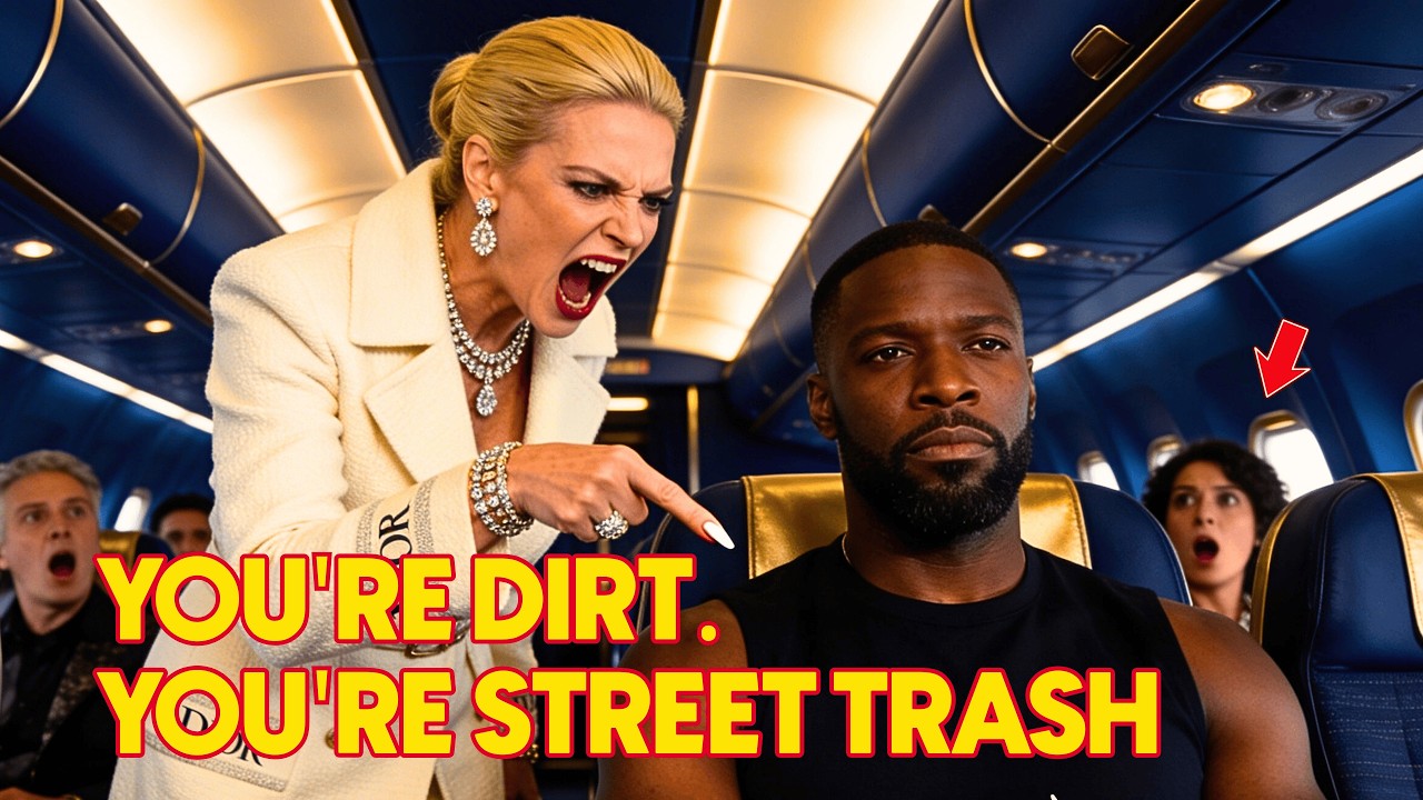 Rich Woman Spits on Black Passenger in First Class — He Owns the Airline