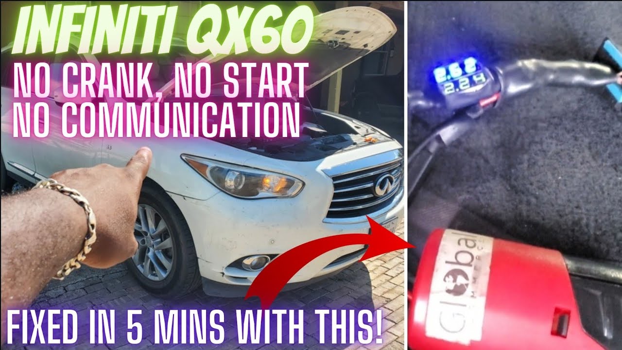 2015 Infiniti QX60 No Crank, No Communication Diag/FIX with the Ultimate CANBUS tester!