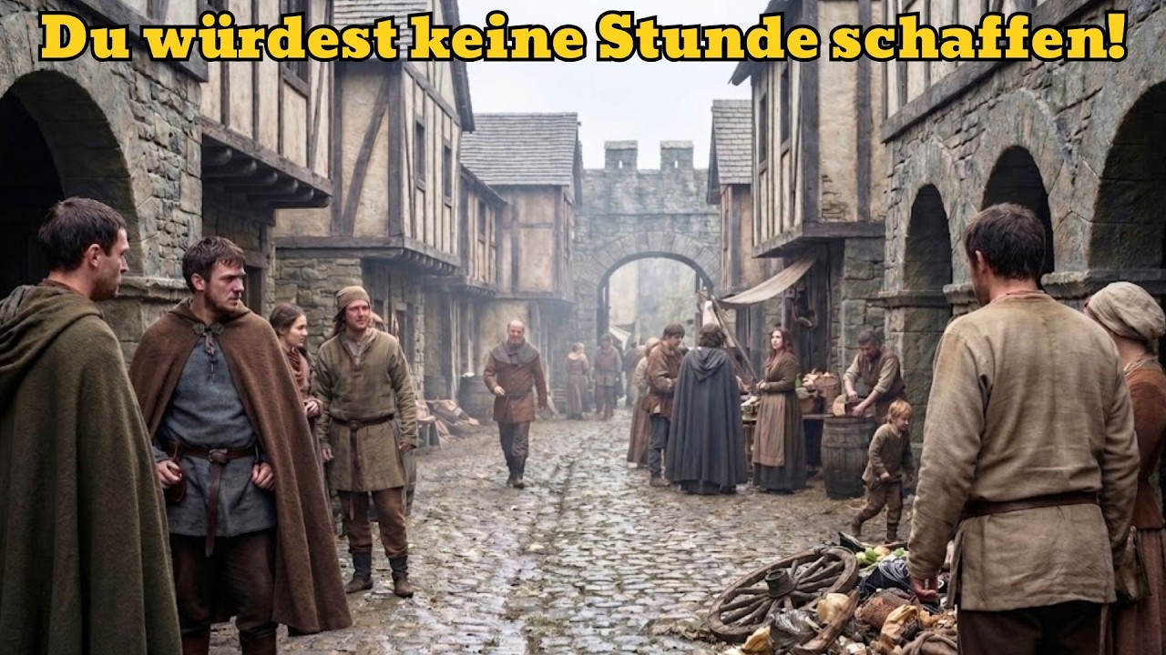 Leben im Jahr 1348 &ndash; Moderne Menschen w&uuml;rden nicht &uuml;berleben!