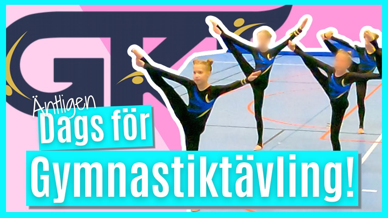 GYMNASTIKTÄVLING! Julia och GKT tävlar i Täbypokalen! VLOGG