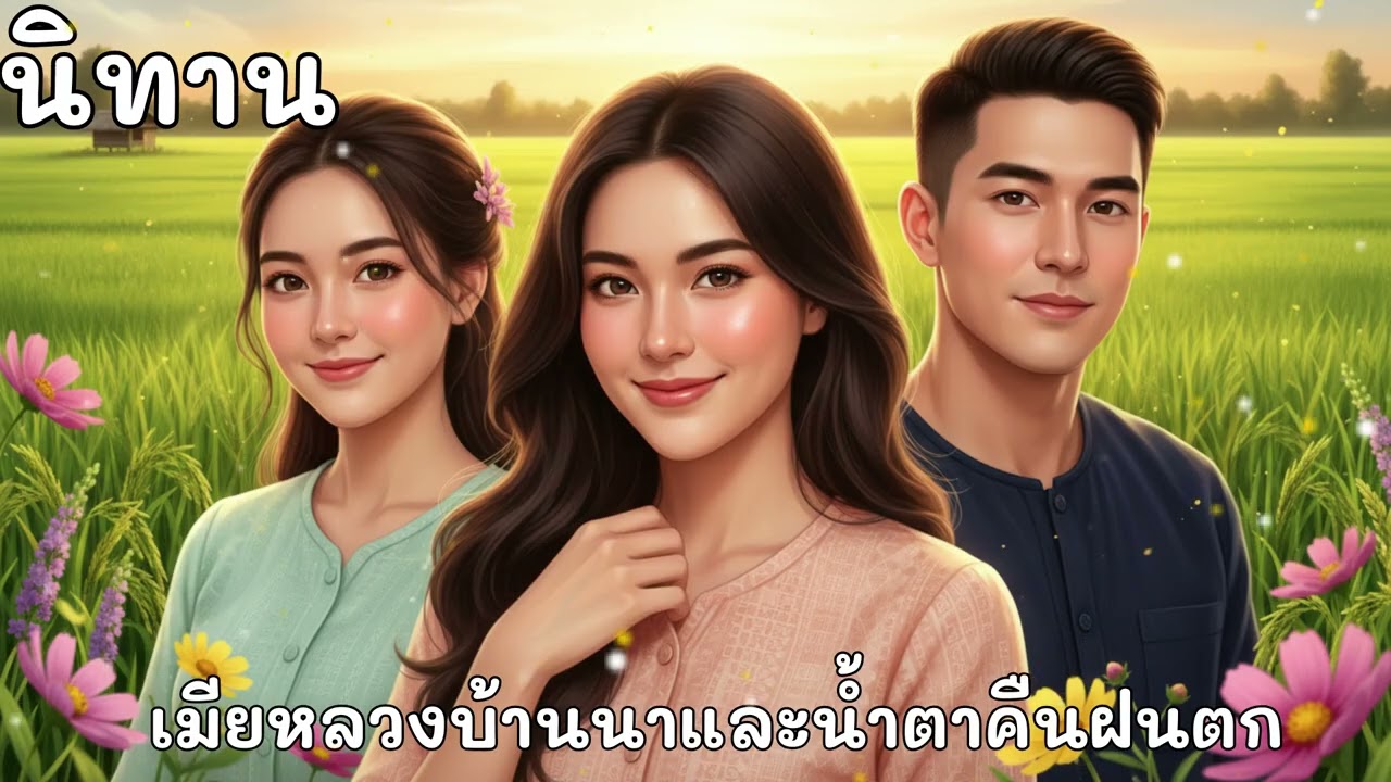 นิทาน☀️ เมียหลวงบ้านนาและน้ำตาคืนฝนตก#นิทานสอนใจ #นิยายเสียง #นิทานก่อนนอน #นิทาน